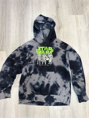 Kids - 3 for $10 - Star Wars Black and Gray Logo Pullover Hoodie